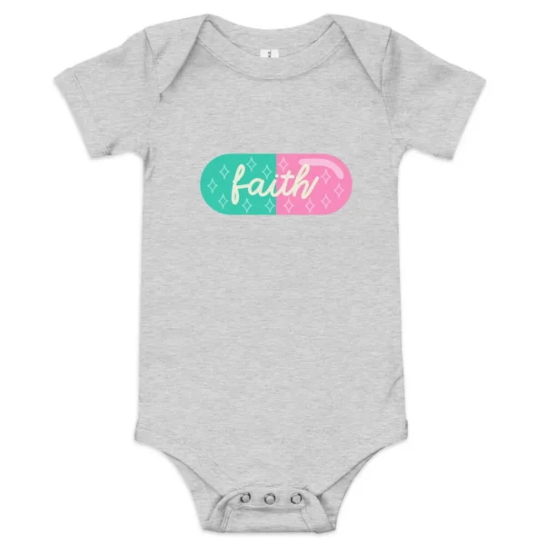 Baby short sleeve one piece - Image 3