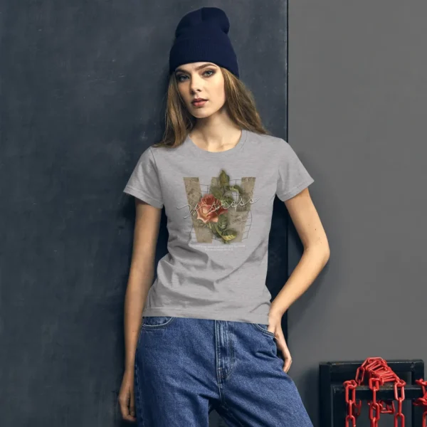 Women's short sleeve t-shirt - Image 2