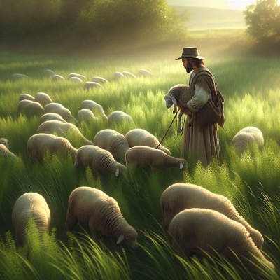 The Good Shepherd (John 10:11)_image