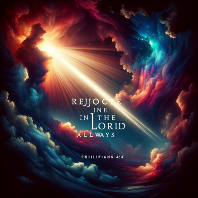 Rejoice in the Lord Always (Philippians 4:4)_image