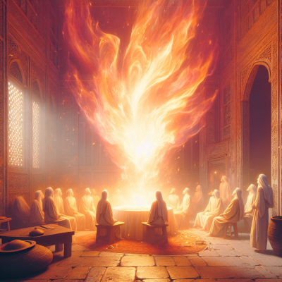 The Holy Spirit Descends (Acts 2:1-4)_image